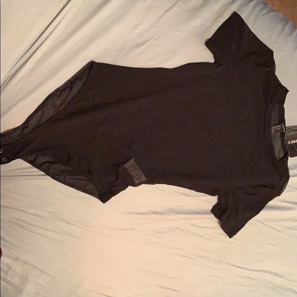 Knit body suit
